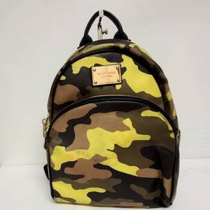 Michael Kors Acid Lemon Camo Backpack